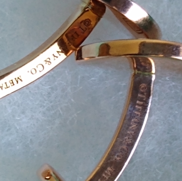 TIFFANY & CO RUBEDO CUFFLINKS. 1837 COLLECTION - Picture 4 of 8